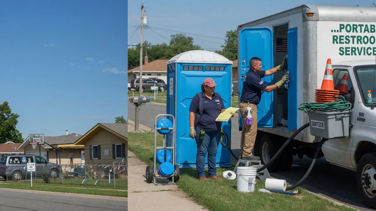 Portable Toilet Rental in Oakley, MI near me